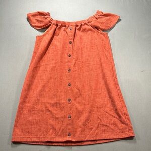 Madewell Texture & Thread Off-the-Shoulder Dress - Small